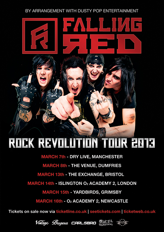 Falling Red - Rock Revolution Tour 2013