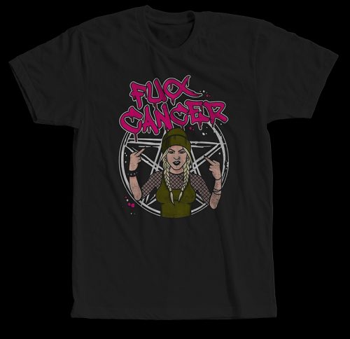 Mo Mosh for fuck cancer t-shirt